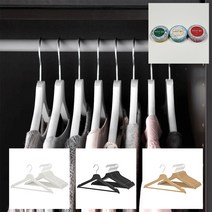 [무료배송]이케아온라인몰 BUMERANG 나무 원목 우드 옷걸이+DASHY행주, 2. 화이트+DASHY행주1개