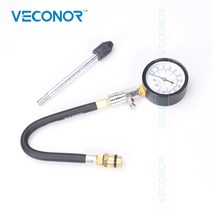 아날로그 차압계 G324 엔진 실린더 압력계 가솔린 압축 시험기 게이지 0-300PSI, 한개옵션0