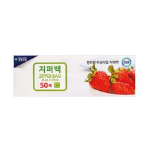 크린나라 지퍼백 중형 25x30_50매, 중(M)