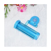 크리 에이 티브 롤링 압착기 치약 디스펜서 튜브 파트너 빨판 걸이식 홀더 분배기 1 개, Blue