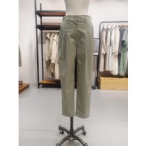 투턱 코튼 배기 팬츠(T224MPT232)