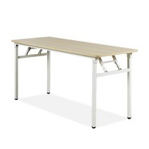 사무용 연수용 컴퓨터책상 다용도작업대 접탁자 DIY회의실책상 1200 1500 1800, 1500x600(YWD6027-WH)