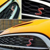 미니쿠퍼 S 그릴뱃지 튜닝 엠블럼, 1개