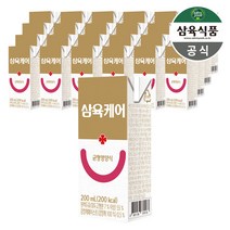 삼육 케어푸드 환자영양식 유동식 아침식사대용 당뇨환자 암환자 식단 병문안선물 간편식, 200ml, 24개