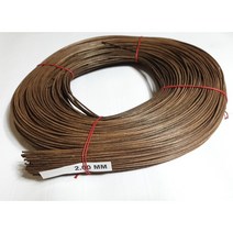 라탄재료 인도네시아산 갈색 2mm 2.5mm 3mm 1단(470g~500g), 1개, 2mm (235g~250g)
