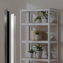 스피드랙 기둥 인테리어 데코 커버 홀리스 마감재, 600mm, 화이트