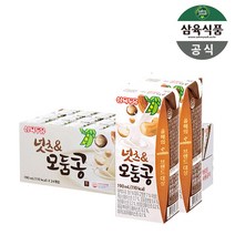 삼육 두유 넛츠 & 모둠콩 190ml 24팩, 삼육 넛츠 모둠콩 190mlx24팩