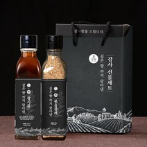 [부스터랩 X 우리농산] 초신선 참기름 참깨 선물세트, 단품