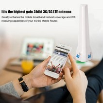 3G 4G LTE 안테나 29dBi 셀룰러 모바일 네트워크 증폭기 실내 장거리 와이파이 라우터 모뎀 부스터 TS9 CR, 02 CRC9