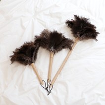 [잘비] 프리미엄 타조털 먼지떨이, L