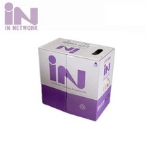 인네트워크 랜케이블 300M CAT5E UTP 박스 [IN-5UTP305MG], 파랑