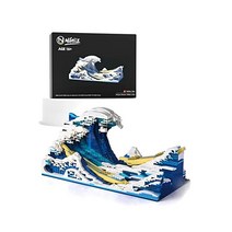 블록 레고 조립 선물 Nifeliz Home 대파도 빌딩 세트 건설 완구 가정용 디스플레이 교육용 DIY 어른과 를 위한 1830PCS 224171
