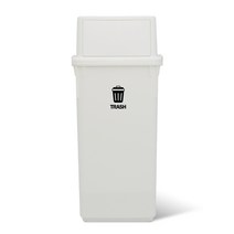 내츄럴 분리수거함 1P 35L 60L, 내츄럴 분리수거함 60L 1P, 화이트