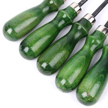 스틸 가죽 가장자리 베벨 러 스카이빙 나무 손잡이 공예 DIY 절단 도구 키트 수동 1 개, 02 0.8mm