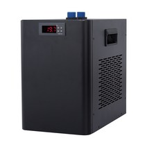 Aolin 수조 어항 가정용 수족관 냉각기 해수 담수, 160L 단일 냉각기 + 수중펌프