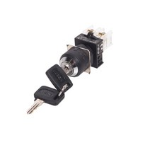 [카콘] K Series 22파이 비조광 2단 키 스위치 K22-61K 24VDC