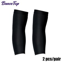 스포츠용품 액세서리 BraceTop 통기성 팔 지원 슬리브 자외선 차단 농구 러닝 체육관 휘트니스 Armguards