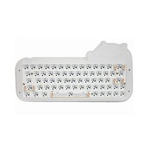 Cmokifuly TY98 기계식 키보드 키트 맞춤형 DIY PCB 플레이트 케이스 RGB 백릿 핫스왑 카일 소켓 타입-C 유선, 고양이.