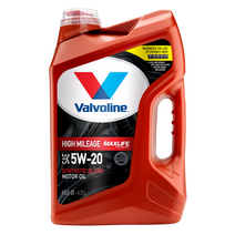 Valvoline 발보린 엔진오일 맥스라이프 하이 마일리지 5W-20 가솔린 엔진오일 4.73L, 1개