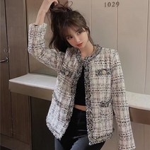 소향풍 코트 정장 캐주얼 예쁜 봄신상 트위드 자켓