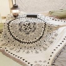 올포디움 보헤미안 에스닉 블랭킷 캠핑 차박 인디언 쇼파 담요, 에스닉(125X160)-1개
