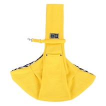 대형견 유모차 개모차 웨건 경량 접이식 애완동물 야외 여행 분리형 소형견용 무게, 6.Pet Bag-Yellow