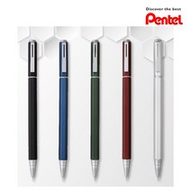 펜텔 에너겔 헥사곤 중성펜0.7mm BLN667 에너겔헥사곤펜 1자루, 1개, 버건디 레드