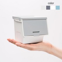 북유럽 깔끔정리함 티백 커피스틱 미니보관함 유용한, 쿨그레이