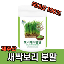 국내산 100% 순수 친환경 제주 무농약 새싹보리가루 보리새싹 제주새싹보리 분말, 1통, 150g