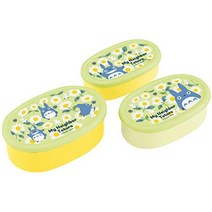 스케이터 Ag+ 항균 보존 용기 3개조 토토로 이웃 토토로 데이지 지브리 일본제 860ml SRS3SAG