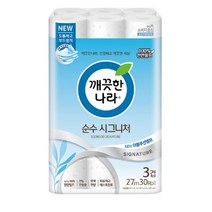 깨끗한나라 순수시그니처 27m, 30개, 5개
