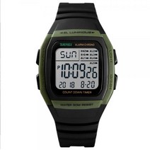 오너클랜 알람 5개 학생 군인 방수 전자 심플 가벼운 손목 시계