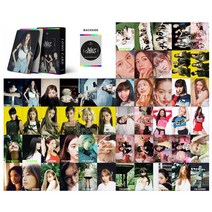 아이돌-트와이스ITZY 포토카드 55 개/세트 BP aspa IVE Kep1er 레드 벨벳 로모 카드 스테이크 포토 앨범, [14] LVE02