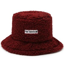 여자 여성 벙거지모자 가을 겨울 남성 및 여성 트렌드 어부 모자 내한성 두꺼운 따뜻한 분지 모자 패션 양털 양산