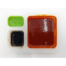 청지기 모듬양념장120g/ 배달용 모듬양념장(초장+간장+와사비)120g, 35개입(박스)