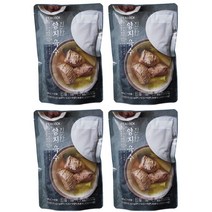 피코크 정성으로 끓인 진한 양지 육수 500g x 4개 냉장