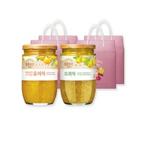 복음자리 실속형선물세트 유자차480g+모과차480g x 4세트, 상세페이지 참조, 상세페이지 참조