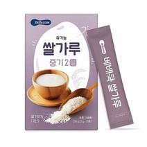 베베쿡 유기농 쌀가루 중기2 25g x 10p, 2개