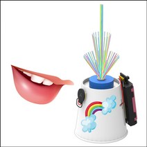 뉴 압전 센서 광섬유 조명등(5인용), 1, 1