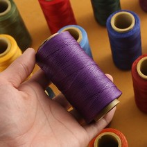 Betim플랫 왁스 스레드 수리 코드 스트링 폴리에스터 손 바느질 라인 꼰 팔찌 DIY 액세서리 가죽 공예 1MM, 18 17