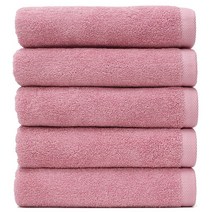 타월톡톡 호텔수건 30수 160g 고급 수건 10장세트, 핑크 10장