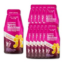 코오롱제약 퍼펙트 파워젤 꿀홍삼향, 40g, 12포