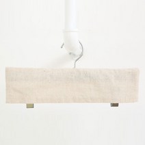 자체브랜드 여성용 원단 하의 옷걸이 천커버-아이보리