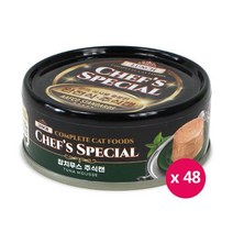 런치 셰프 스페셜 주식캔 참치무스 80g x48개