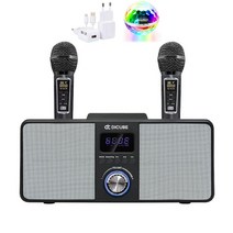 블루투스 노래방 마이크 스피커 캠핑 집콕 휴대용 K3000(미러볼 증정)