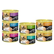 고양이간식 쉬바 캔 85g 번호 27561EA, 참치살코기와게살, 본상품선택