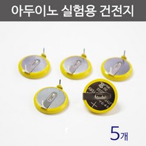 5P 3V 수은 건전지 아두이노 전자키트 실험 실험실 수업 재료 소모품 부속 만들기 초등과학, A형(핀타입)