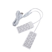 발열목도리 1쌍 겨울 열 손 따뜻하게 히터 신발 장갑 야외 탄소 섬유 USB 온수 패드 전기 난방 필름
