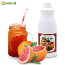 다나루 자몽 농축액 1.8kg 과일농축액 과일음료베이스 자몽에이드 자몽베이스