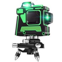 12선 3D 레이저 레벨기 그린레이저 Green Lase, 보여진 바와 같이, 하나